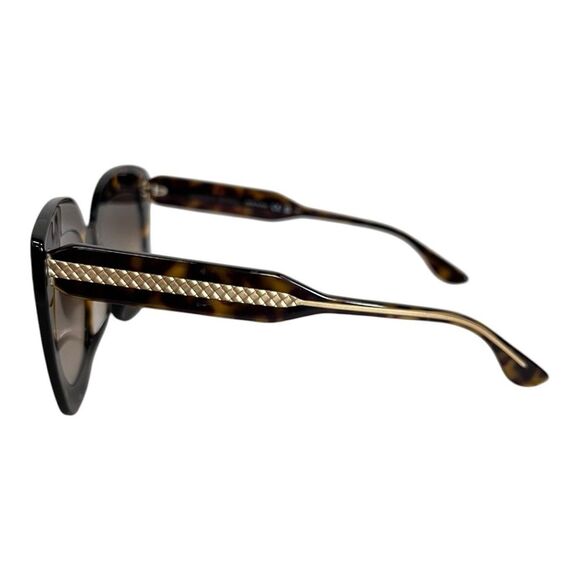 NEW Bottega Veneta Sunglasses BV0238S 002 Havana Oversized Square Brown Gradient main image 11